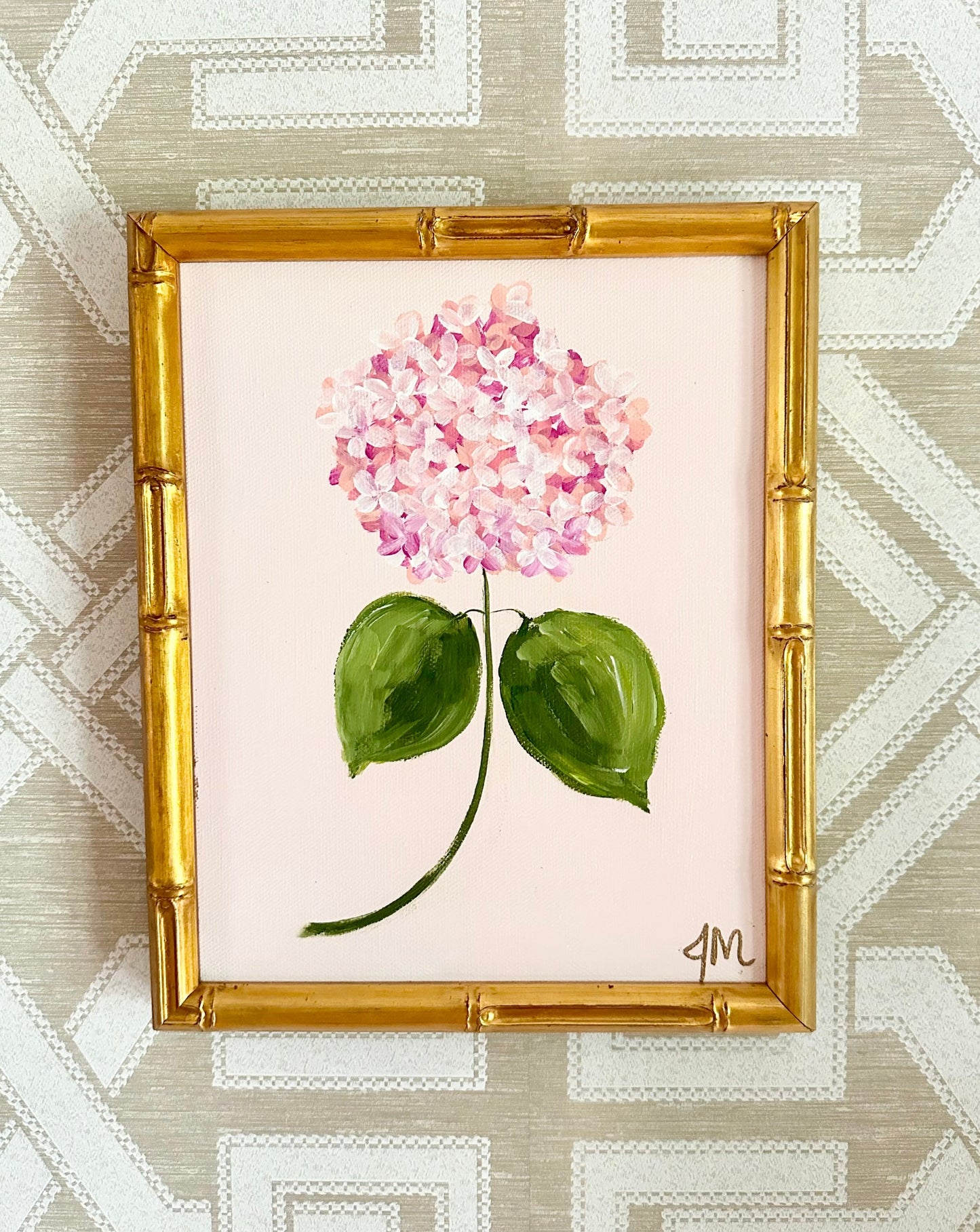 Pink Hydrangea Print